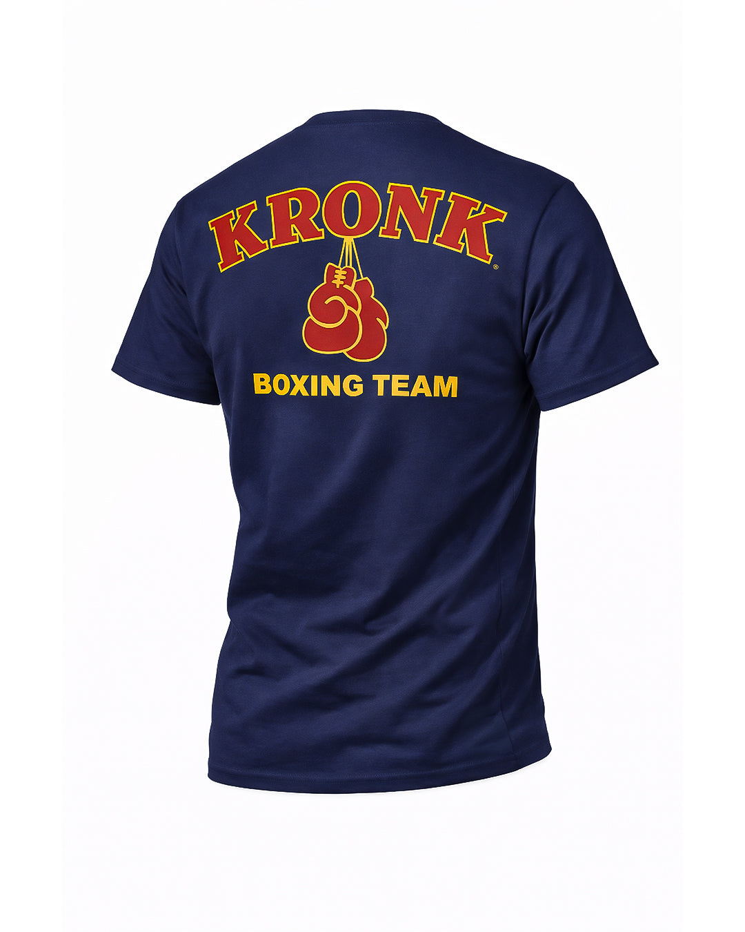 KRONK 'Boxing Team' Navy Ring Spun Tee