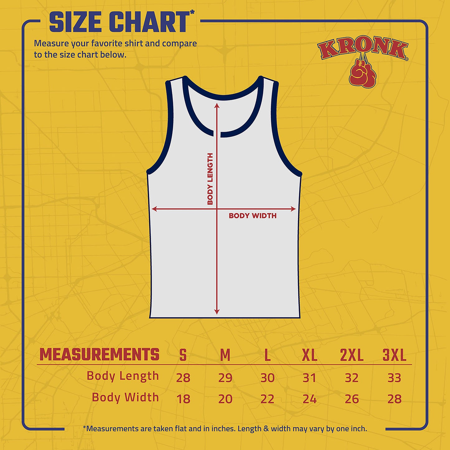 KRONK 'Detroit' Ringer Tank