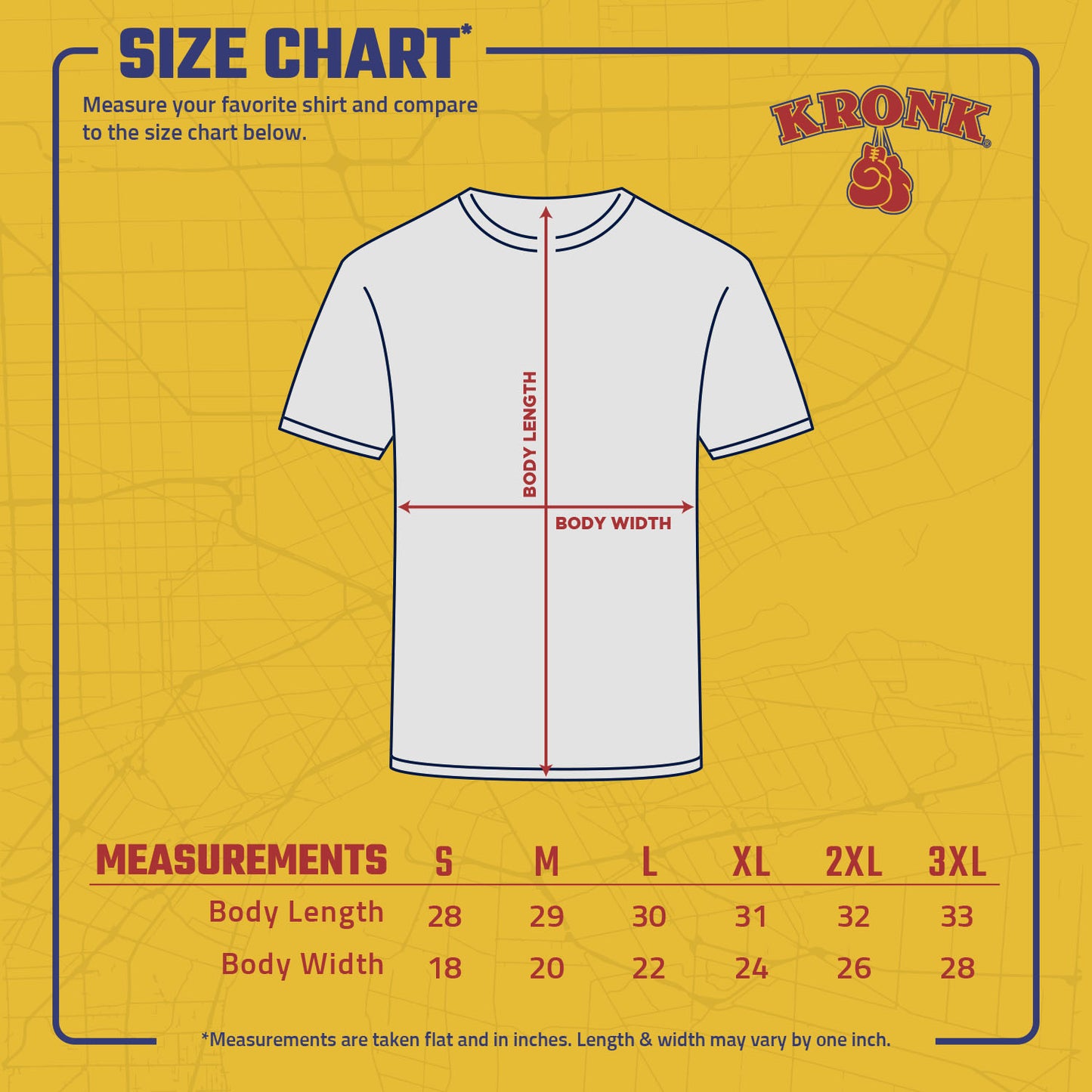 KRONK 'Detroit' Sueded Tee