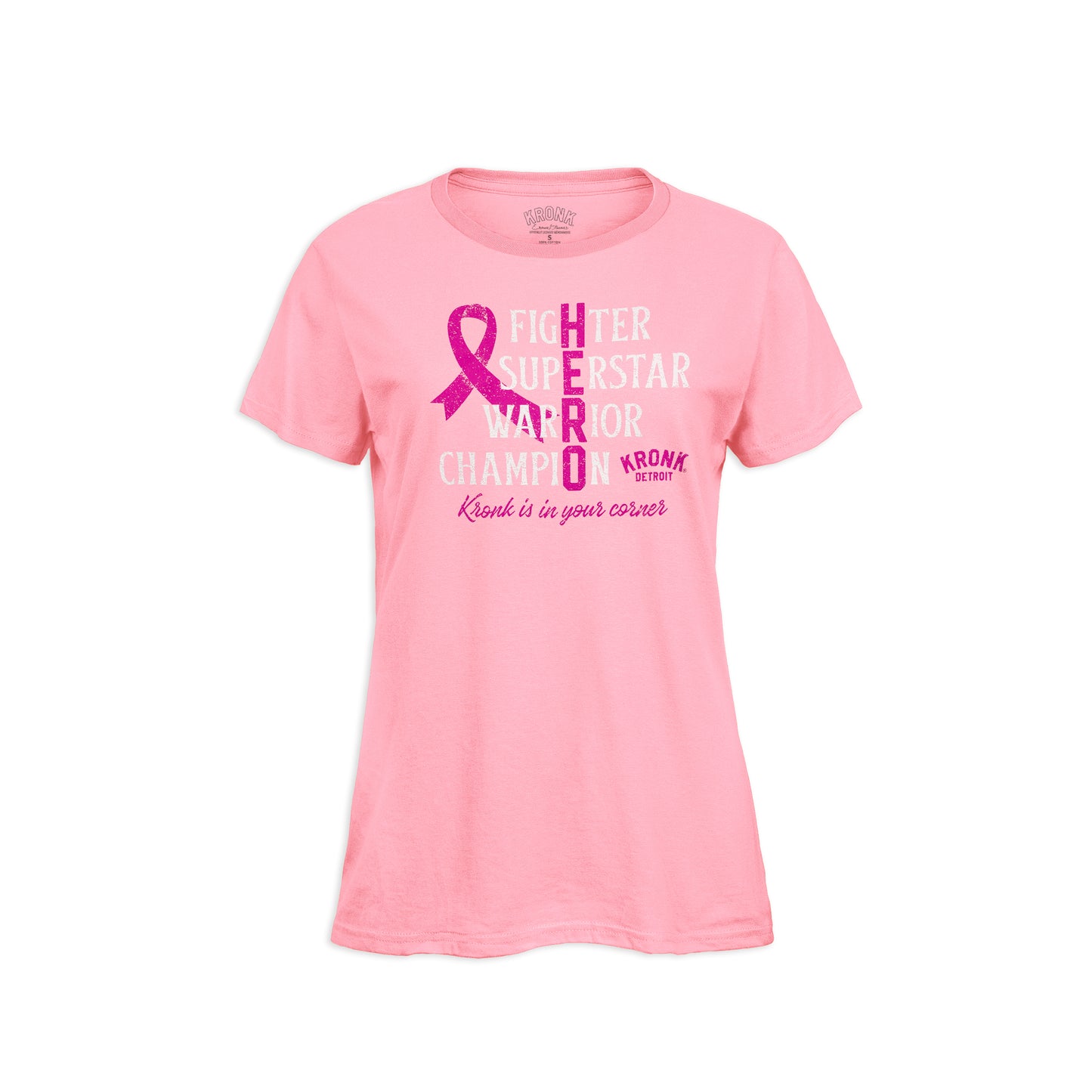 KRONK 'Pink Fund' Ladies Fitted Tee