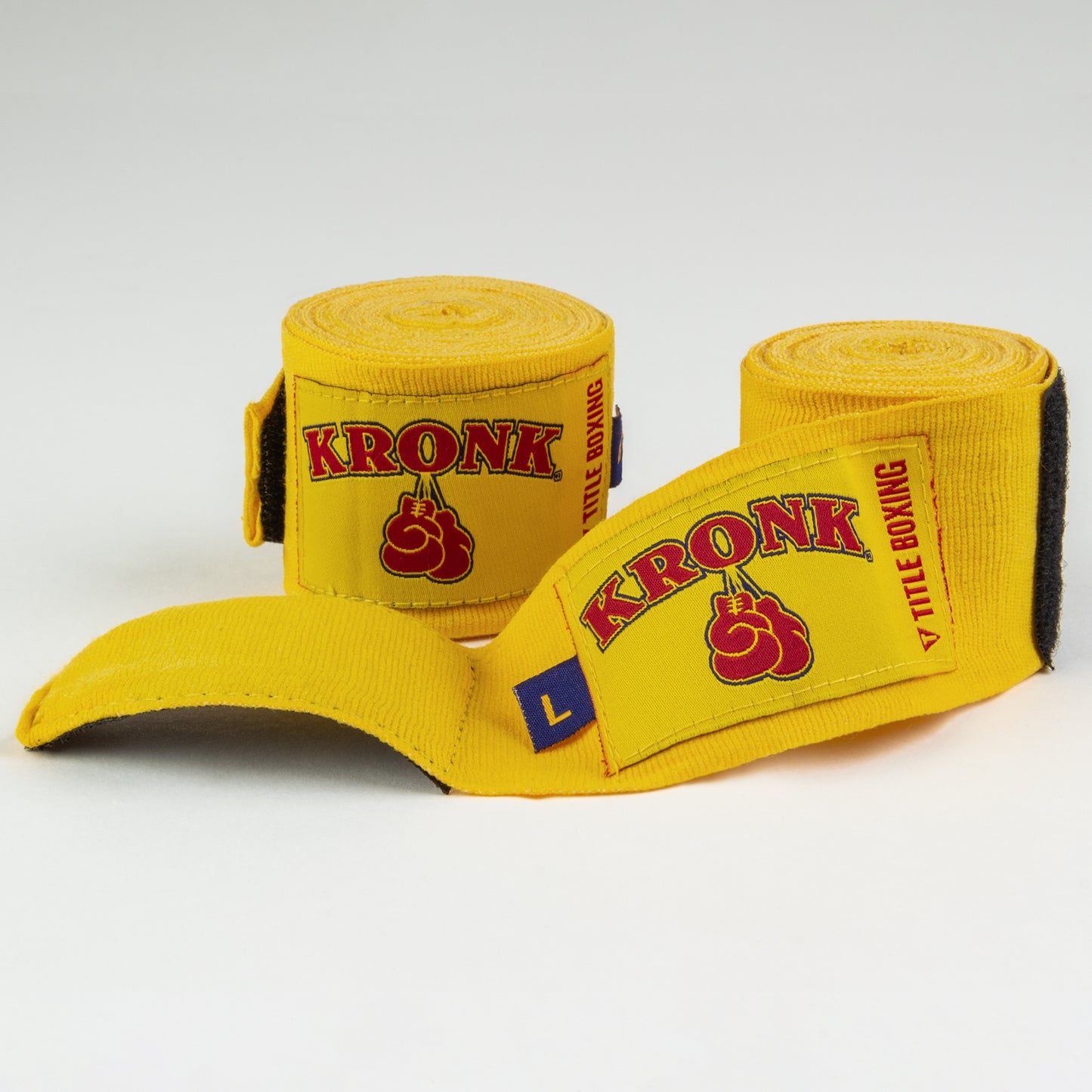 KRONK Boxing Gym Gold Hand Wraps
