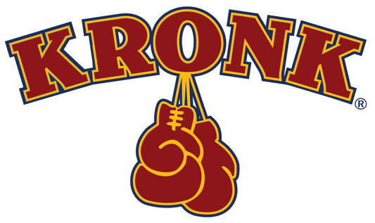 Kronk Boxing Logo in rend and Yellow