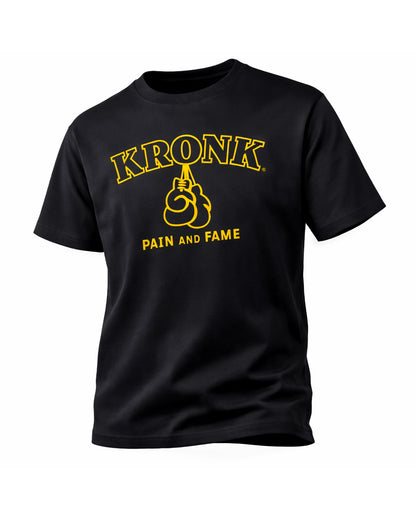 KRONK 'Heavyweight' Tee - Black & Gold