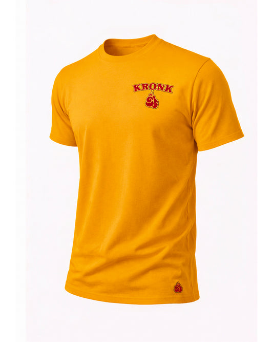 KRONK 'Boxing Team' Gold Ring Spun Tee