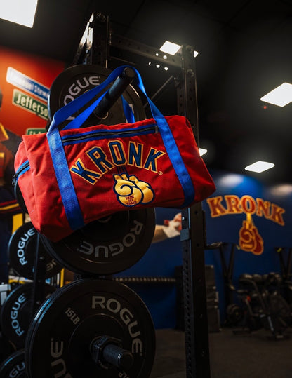 KRONK® Classic Boxing Gym Bag - Red