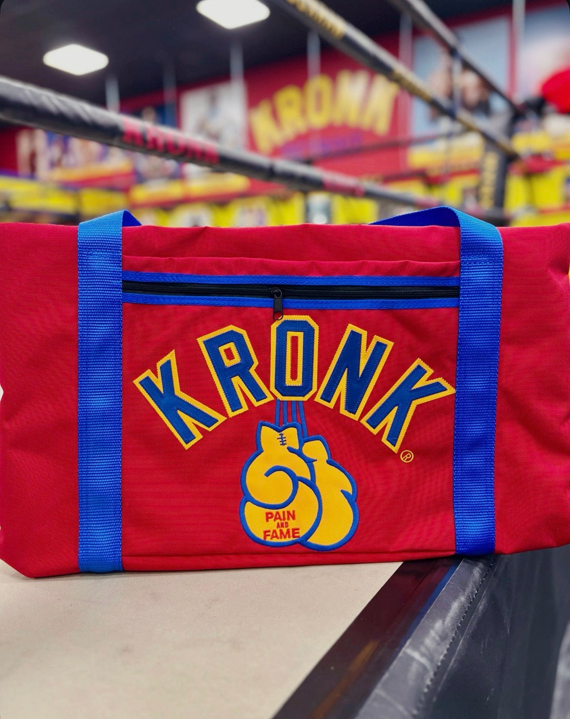 KRONK® Classic Boxing Gym Bag - Red