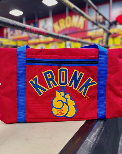 KRONK® Classic Boxing Gym Bag - Red