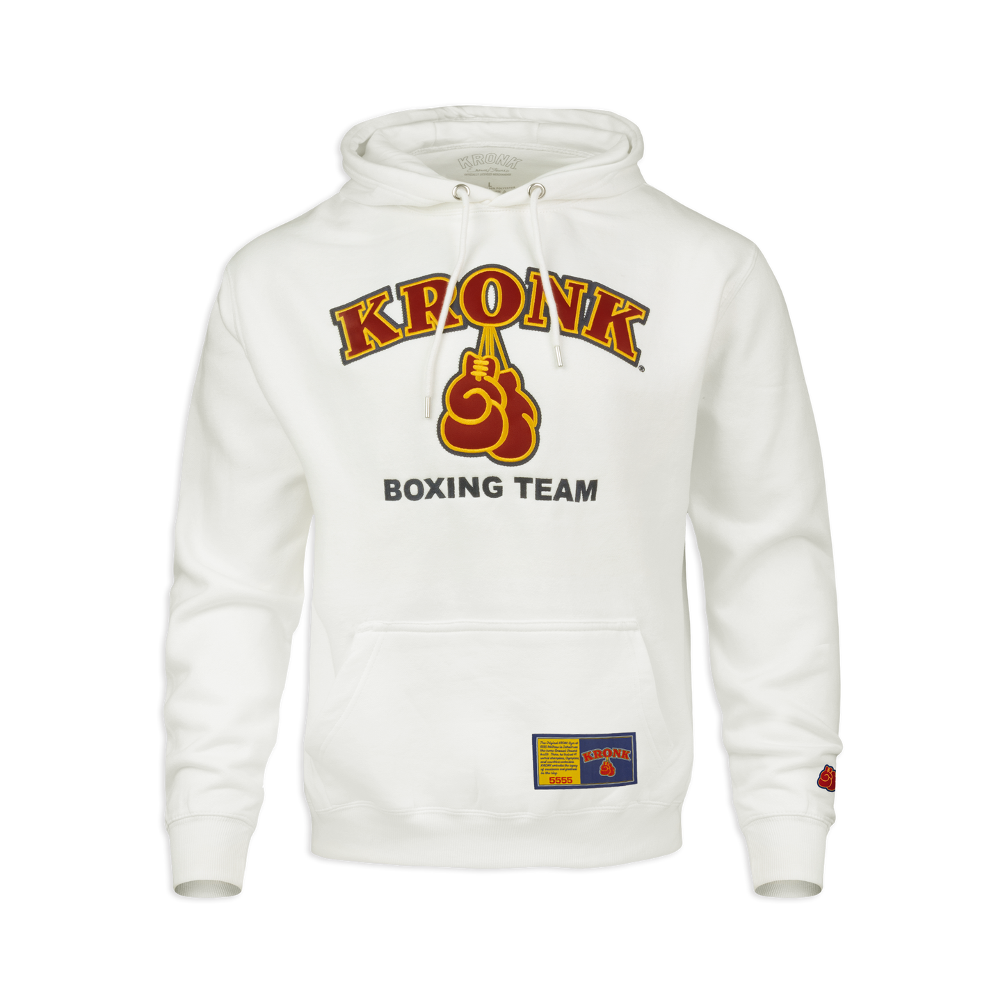 KRONK 'Boxing Team' White Hoodie