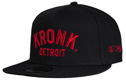 KRONK 'Ty Mopkins Red Arch Logo' New Era 9Fifty Snapback - Black/Red