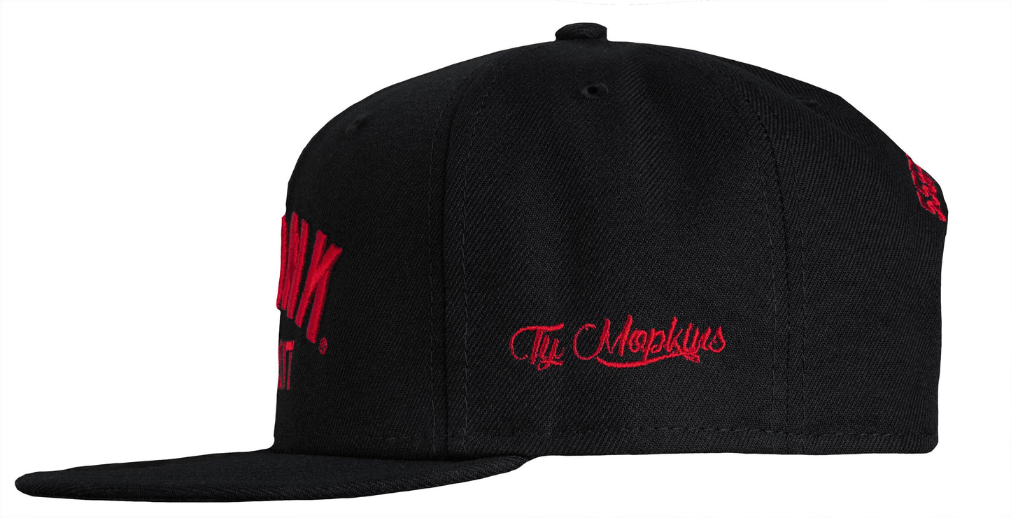 KRONK 'Ty Mopkins Red Arch Logo' New Era 9Fifty Snapback - Black/Red