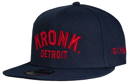 KRONK 'Ty Mopkins Red Arch Logo' New Era 9Fifty Snapback - Navy/Red