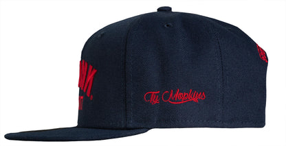 KRONK 'Ty Mopkins Red Arch Logo' New Era 9Fifty Snapback - Navy/Red