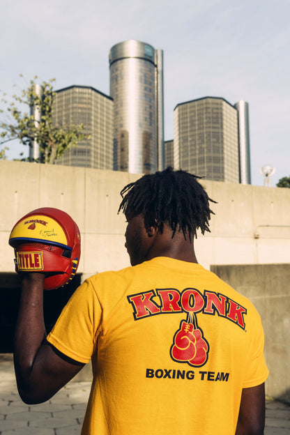 KRONK 'Boxing Team' Gold Tee