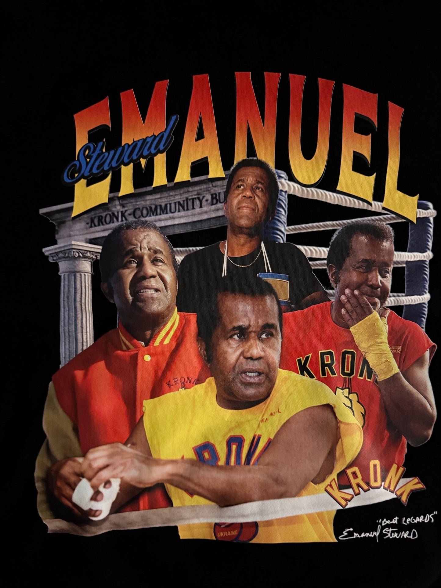 Ty Mopkins x Emanuel Steward Tribute Crewneck Sweatshirt