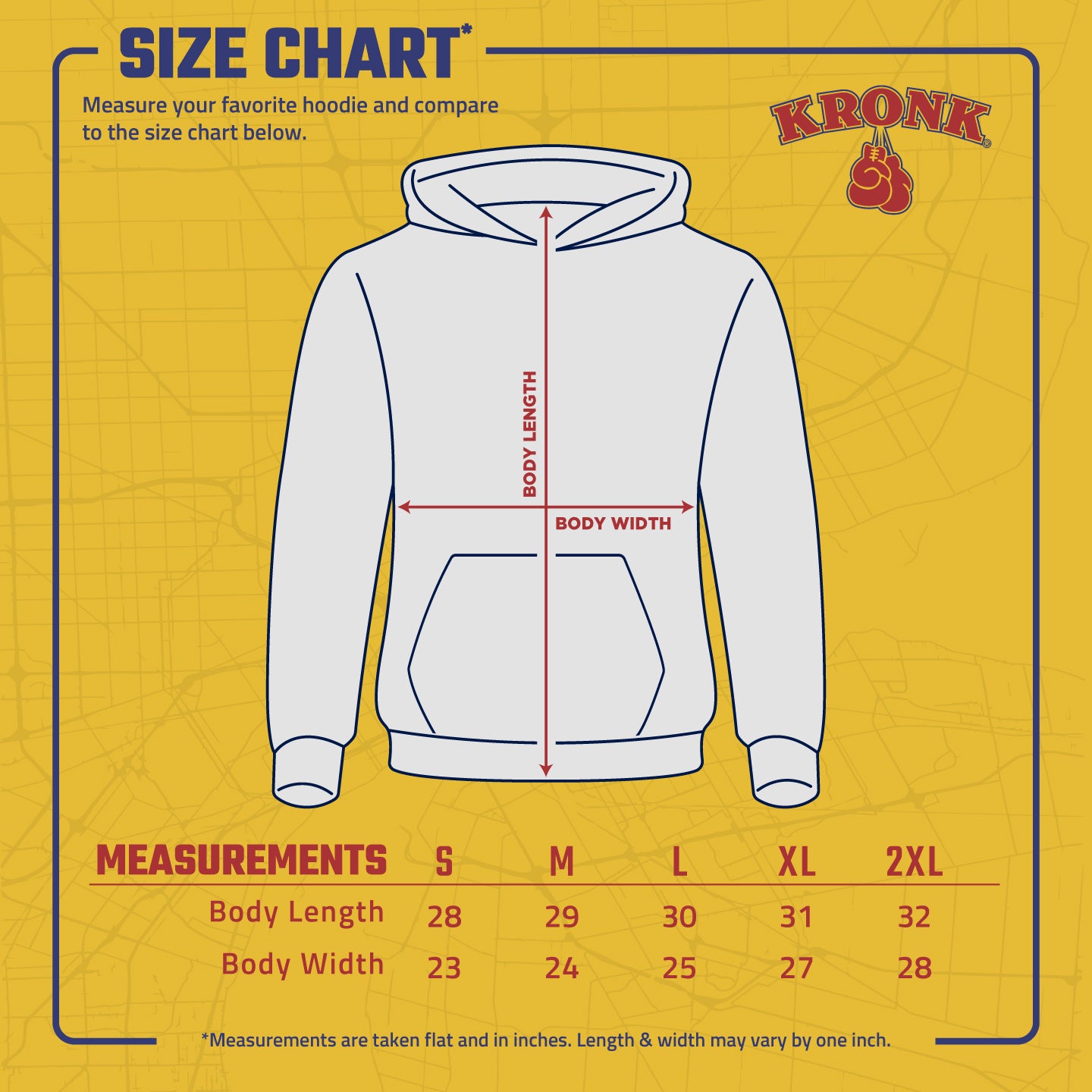 KRONK 'Fight Club with Gloves' Pullover Hoodie
