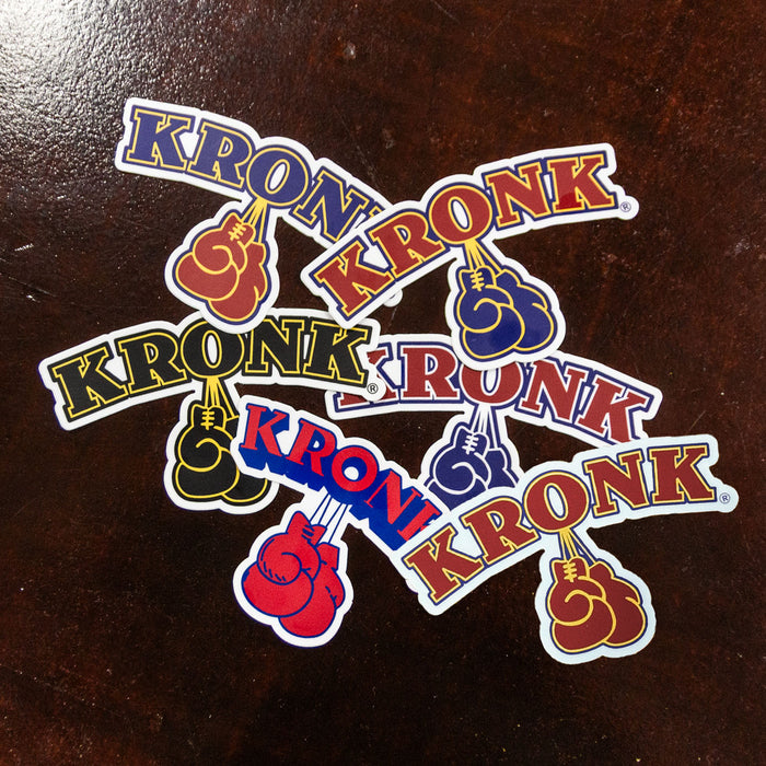 KRONK Boxing Team Sticker