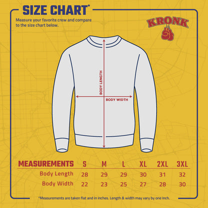 Ty Mopkins x KRONK Athletic Crew Neck - Jet Black/Red