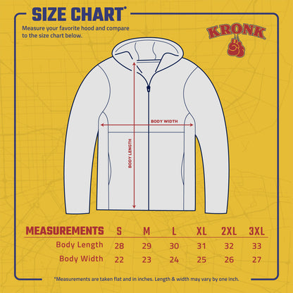 KRONK 'On We Go' Performance Full Zip Hoodie