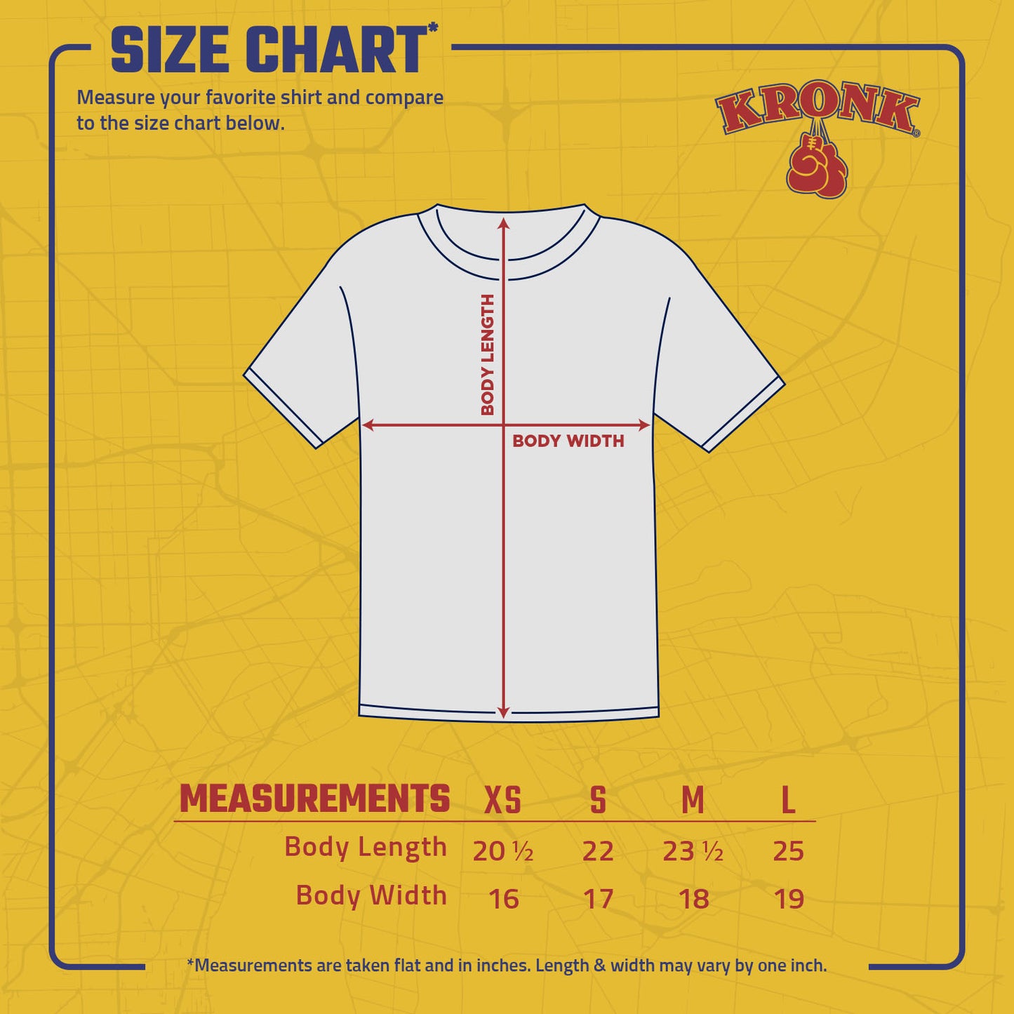 KRONK 'Boxing Team' Navy Youth Tee
