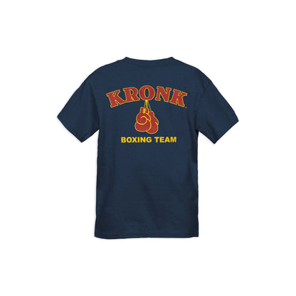 KRONK 'Boxing Team' Navy Youth Tee
