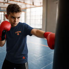 KRONK 'Boxing Team' Youth Tee - Navy
