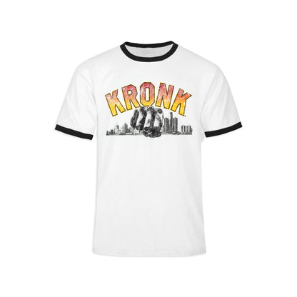 KRONK 'City Fist' Ringer Tee