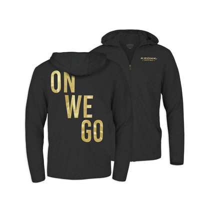 KRONK 'On We Go' Performance Full Zip Hoodie