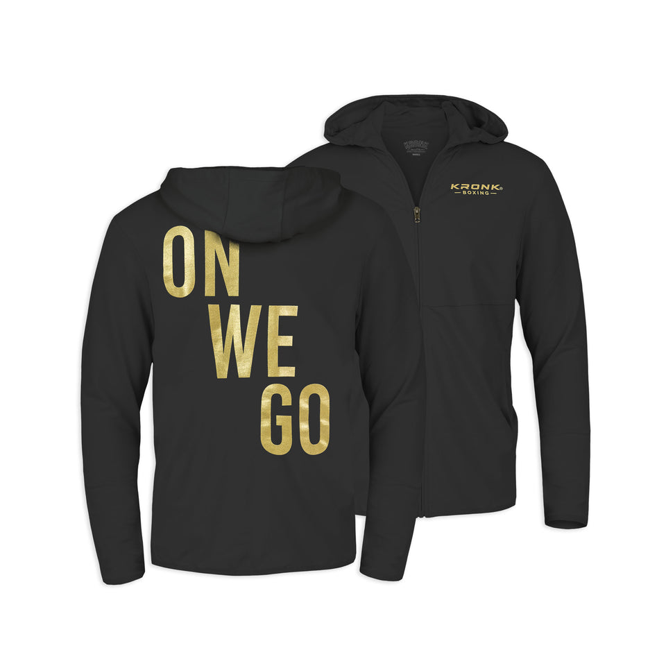 KRONK 'On We Go' Performance Full Zip Hoodie