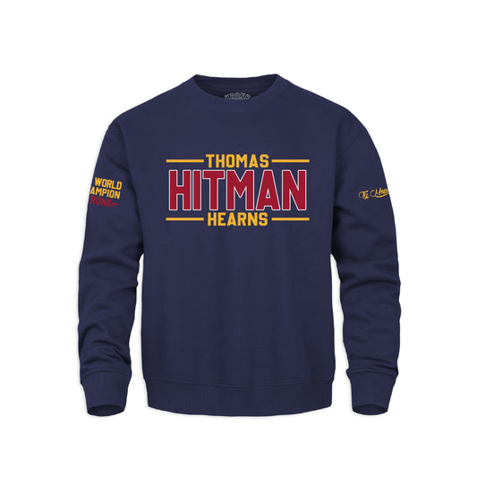The Navy Hitman Heavyweight Crewneck - 7x Champion Edition!