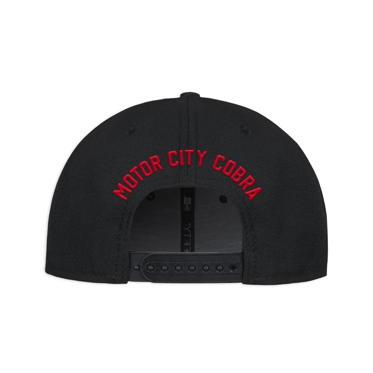 The Black Motor City Cobra Snapback