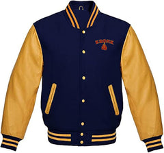 KRONK® Wool & Leather Varsity Jacket - Detroit Legacy Edition