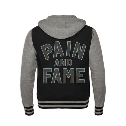 KRONK ‘Pain and Fame’ Varsity Zip Hoodie