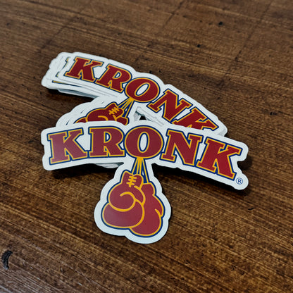 KRONK Boxing Team Sticker