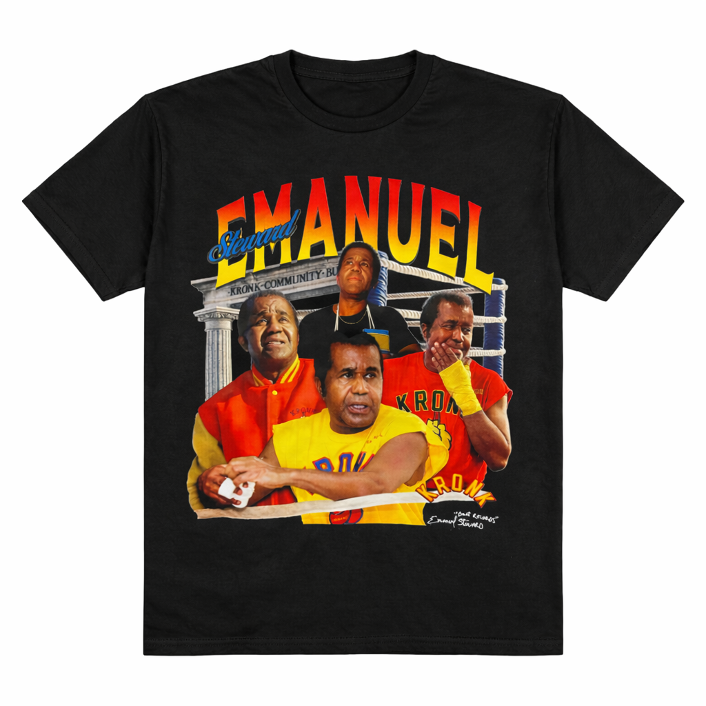 Ty Mopkins x Emanuel Steward Tribute Crewneck Tee