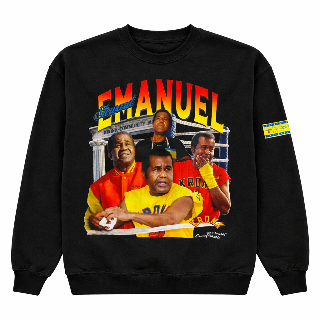 Ty Mopkins x Emanuel Steward Tribute Crewneck Sweatshirt