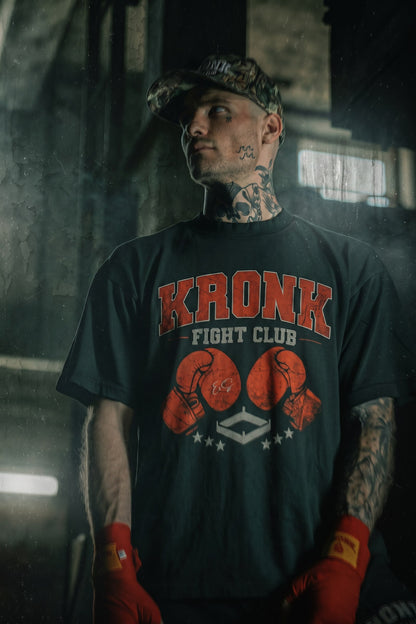 KRONK 'Boxing Ring' Heavyweight Tee - KEN_2088.jpg