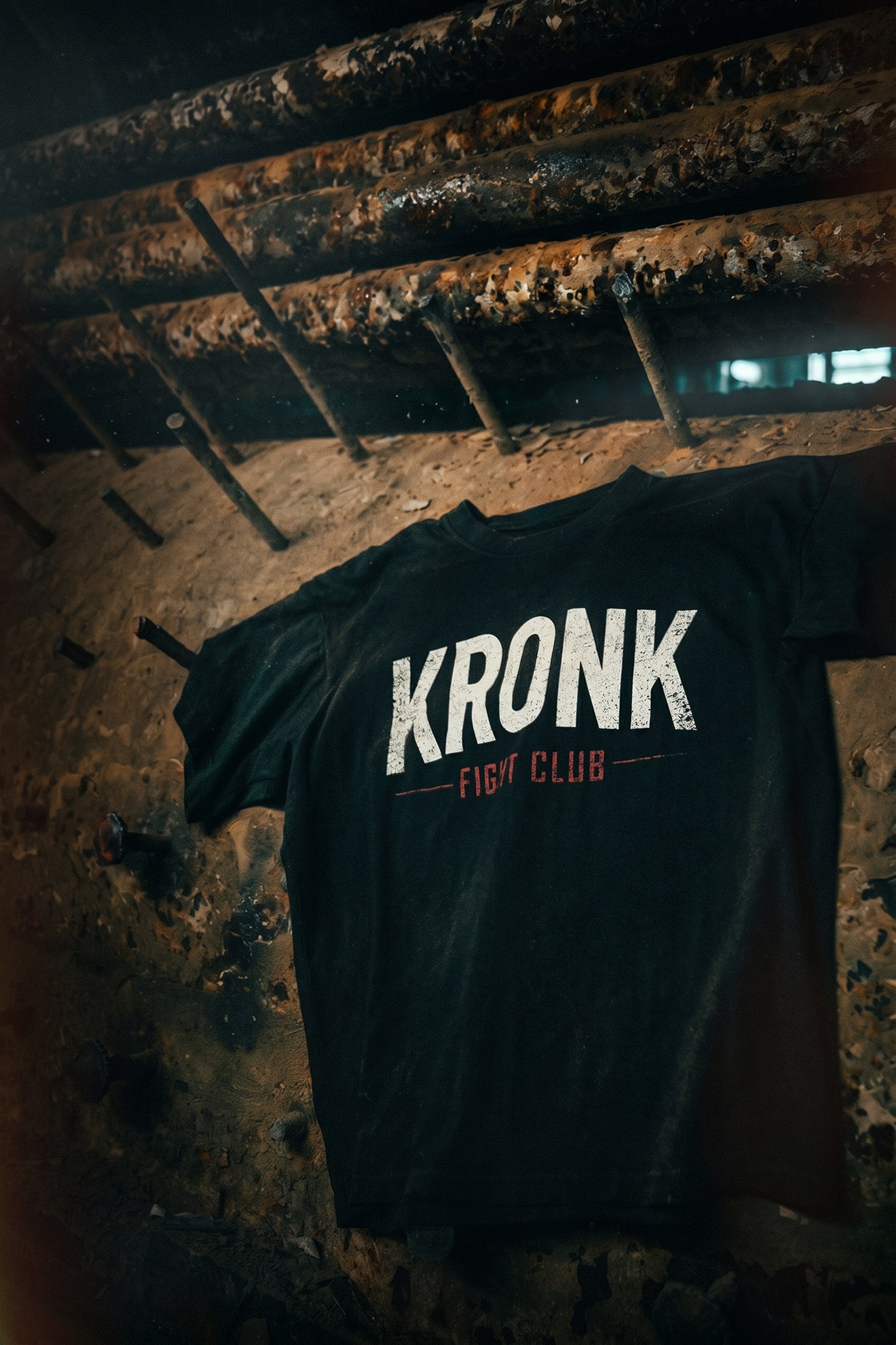 KRONK 'Fight Club Arch' Heavyweight Tee - KEN_2684.jpg