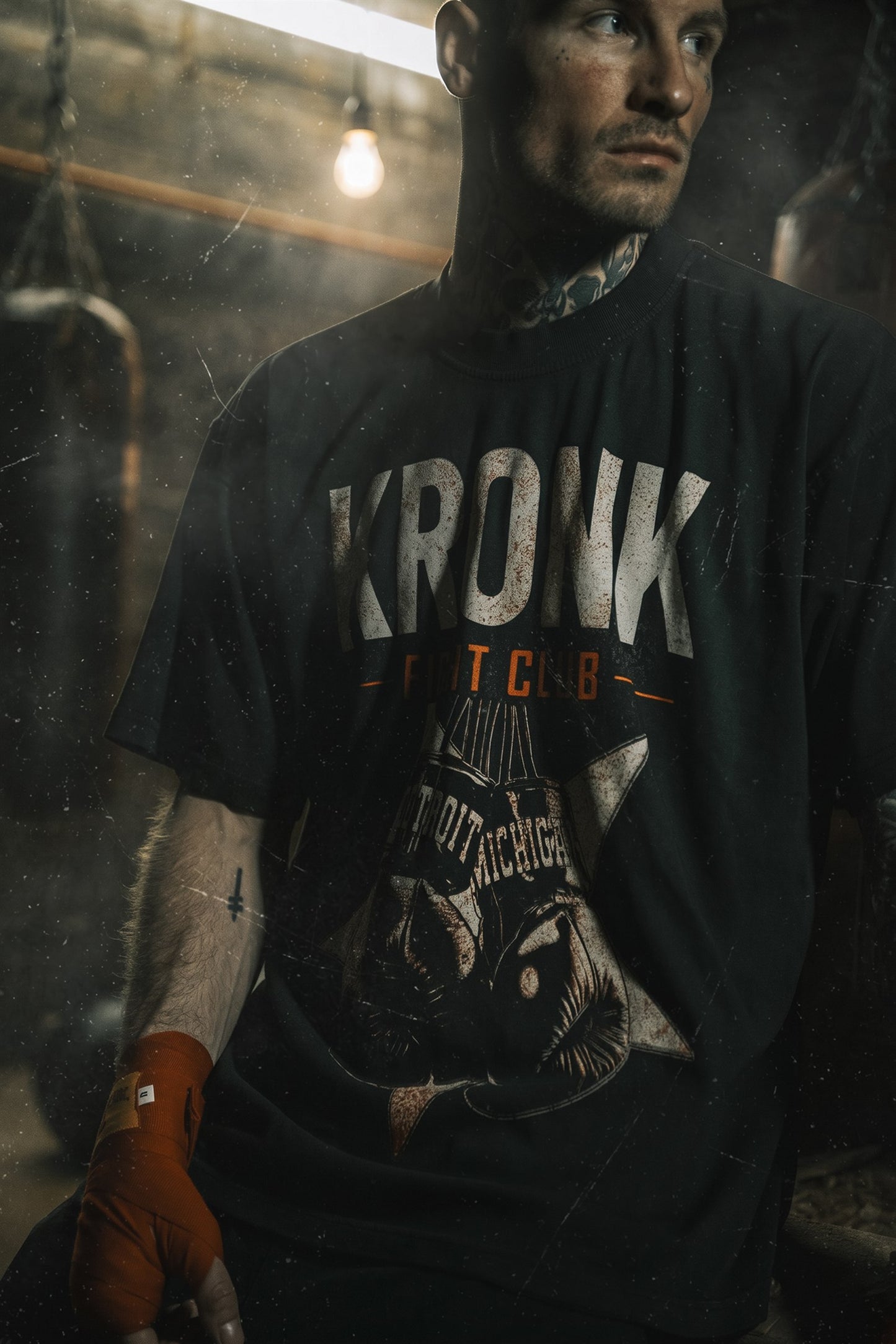 KRONK 'Fight Club with Gloves' Heavyweight Tee - KEN_2204.jpg