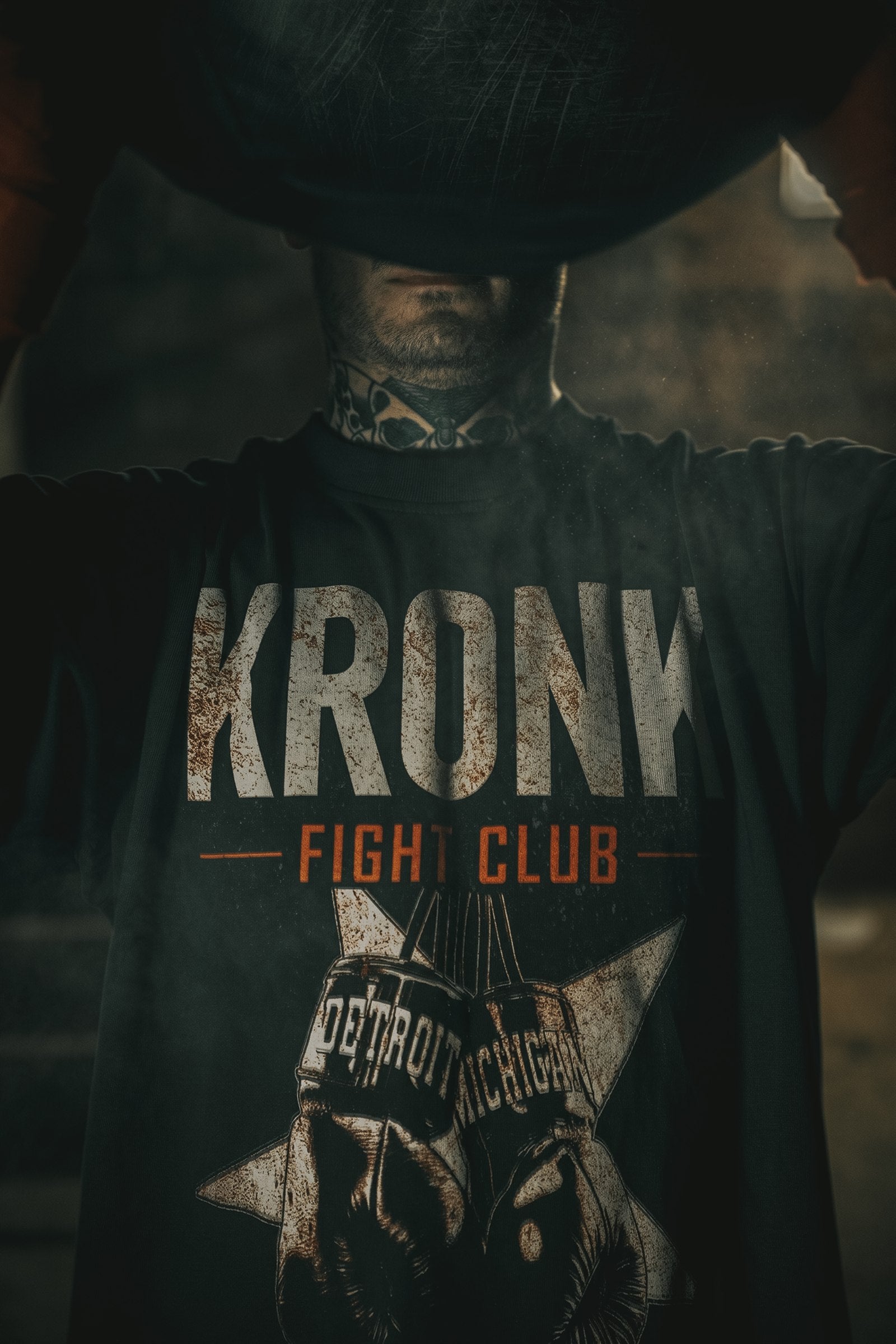 KRONK 'Fight Club with Gloves' Heavyweight Tee - KEN_2281.jpg