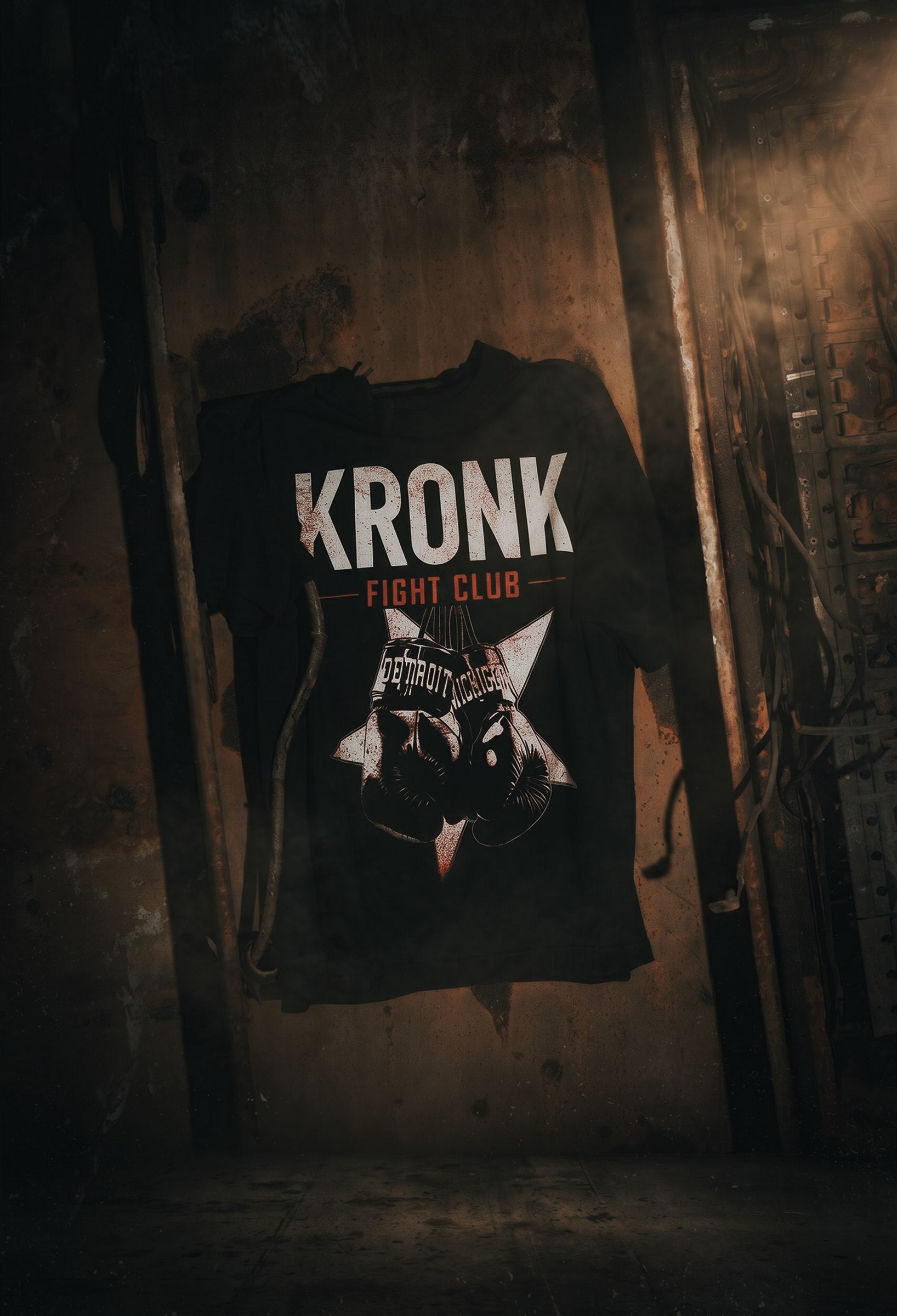 KRONK 'Fight Club with Gloves' Heavyweight Tee - KEN_2723.jpg
