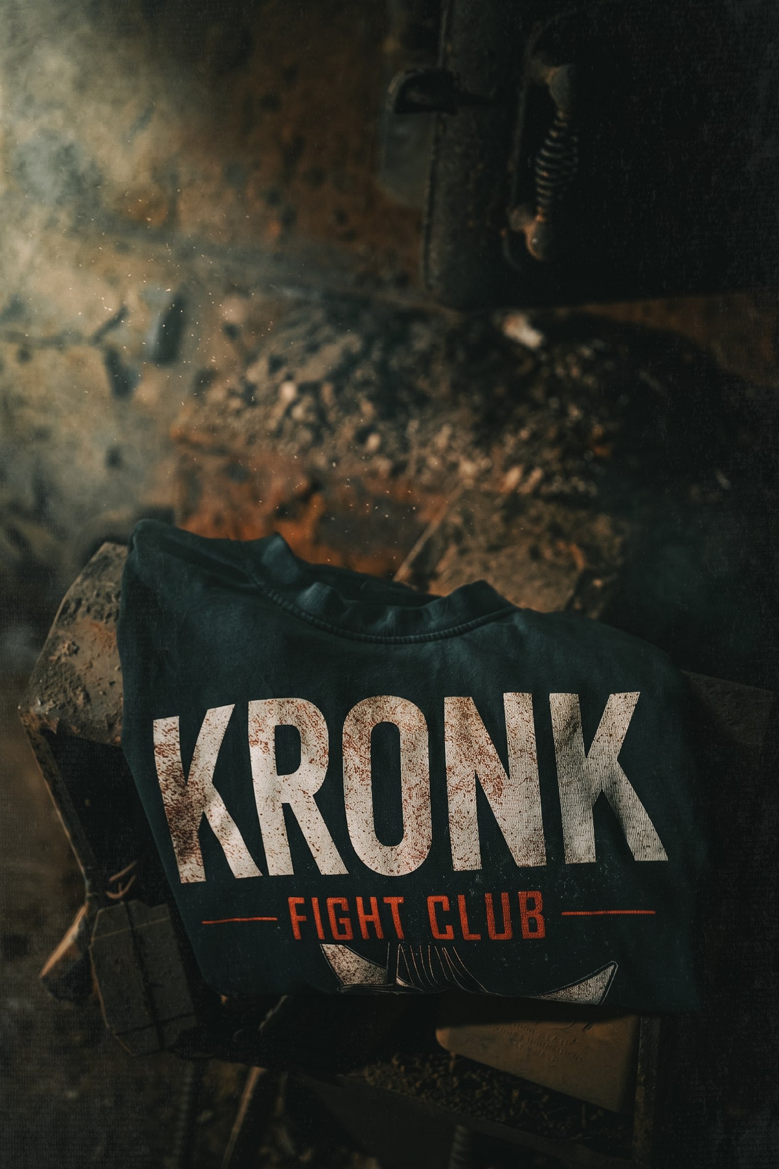 KRONK 'Fight Club with Gloves' Heavyweight Tee - KEN_2734.jpg