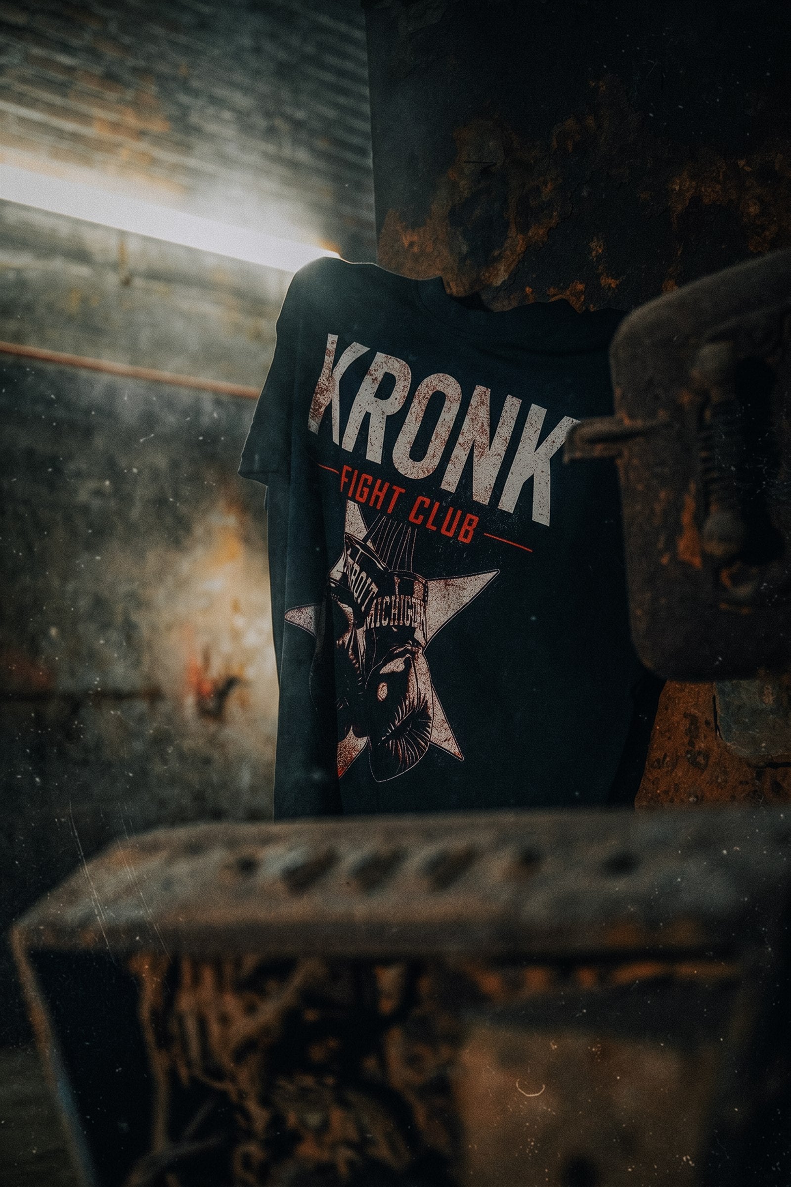 KRONK 'Fight Club with Gloves' Heavyweight Tee - KEN_2736.jpg