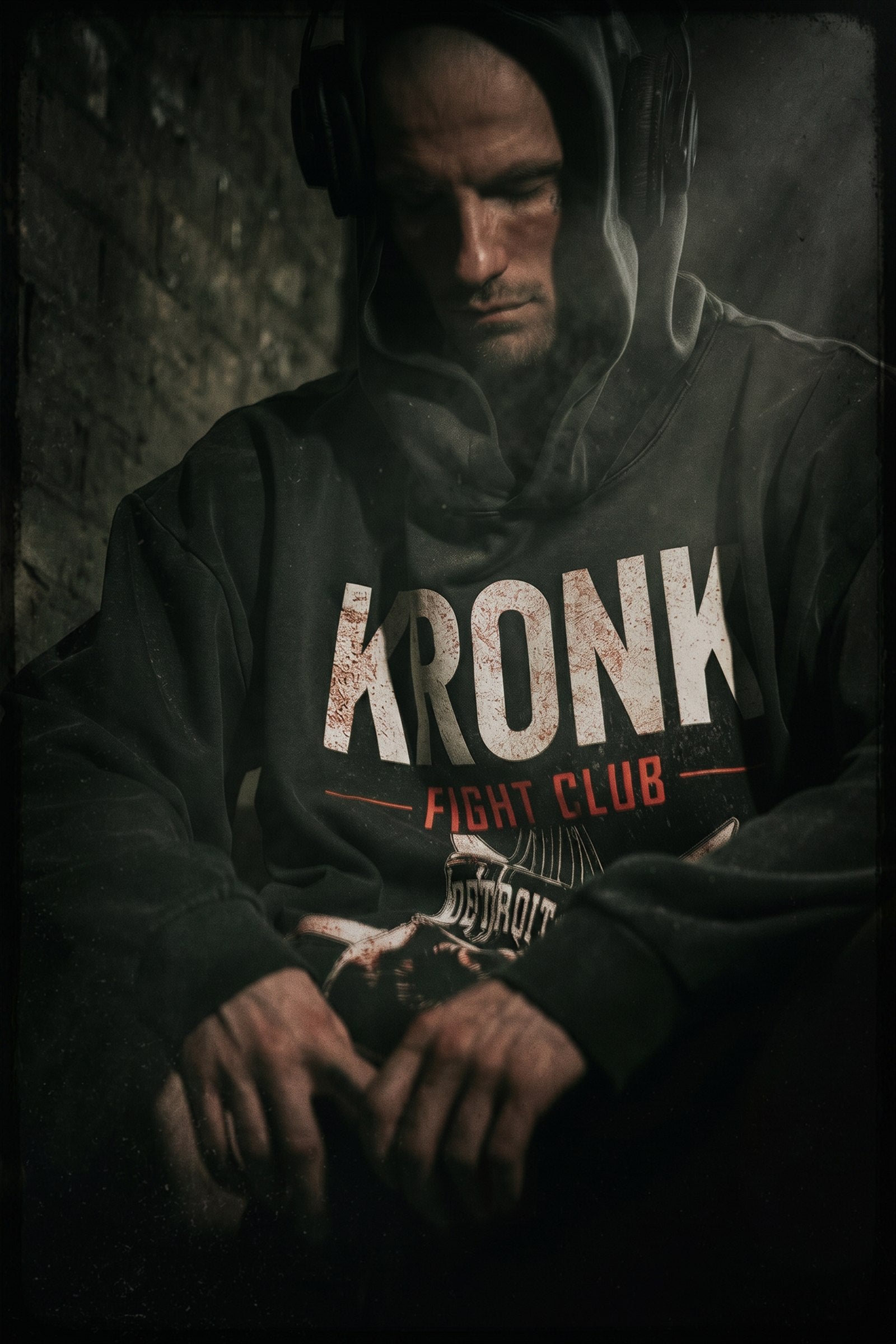 KRONK 'Fight Club with Gloves' Pullover Hoodie - KEN_2424.jpg