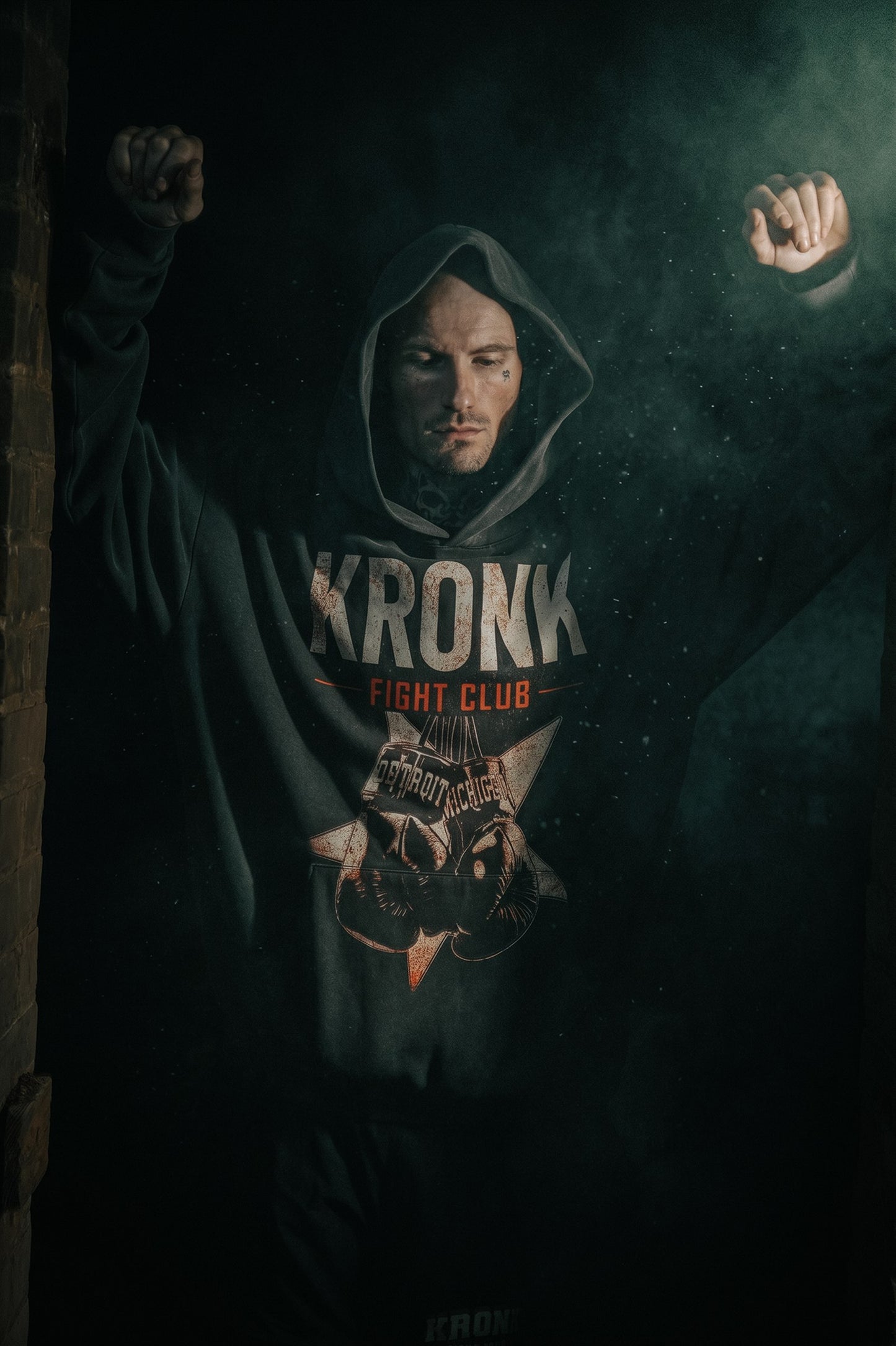 KRONK 'Fight Club with Gloves' Pullover Hoodie - KEN_2530.jpg