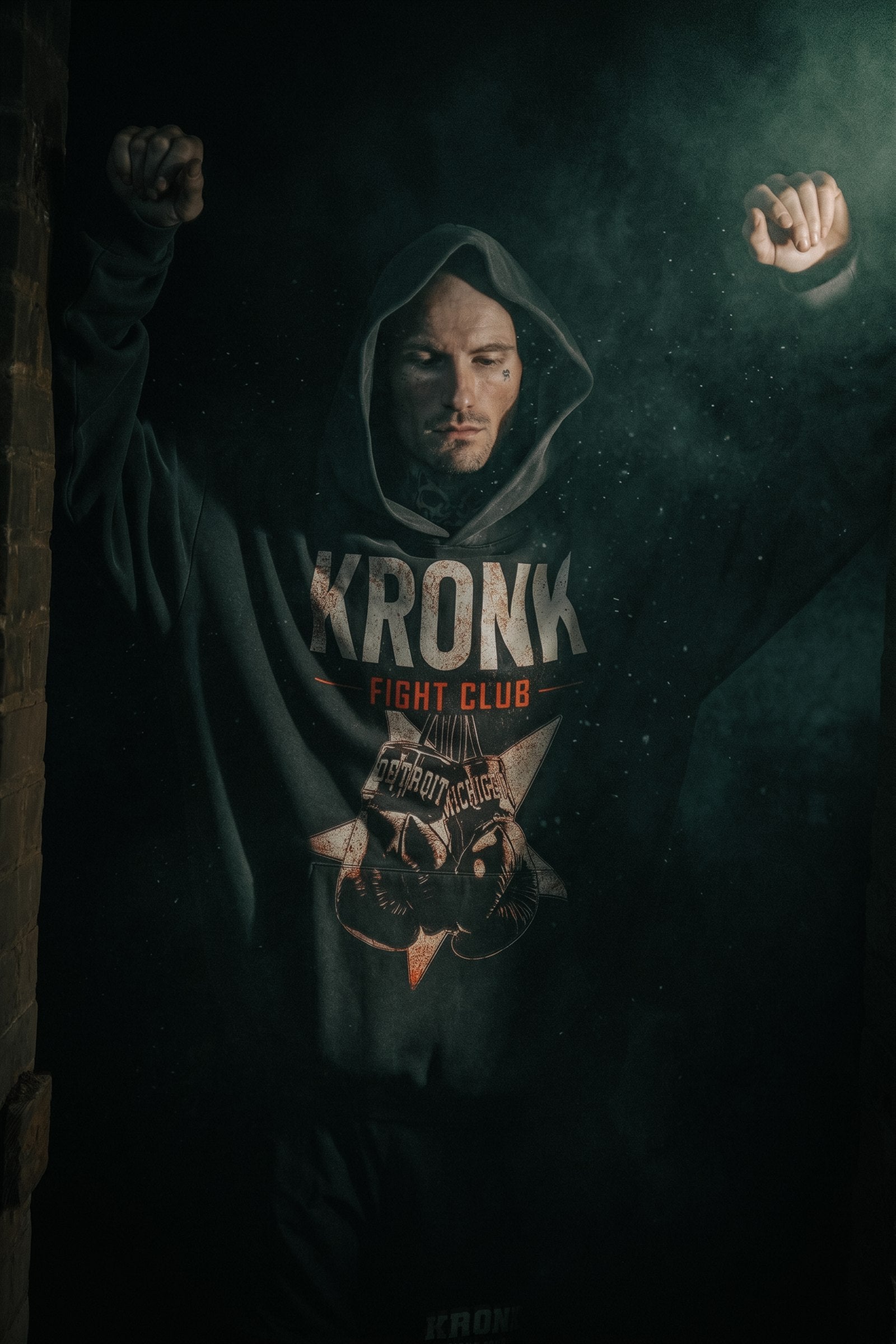 KRONK 'Fight Club with Gloves' Pullover Hoodie - KEN_2530.jpg