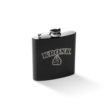 KRONK 'Silver Logo' Flask
