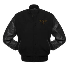 Classic KRONK Varsity Jacket (Blk/Gold)